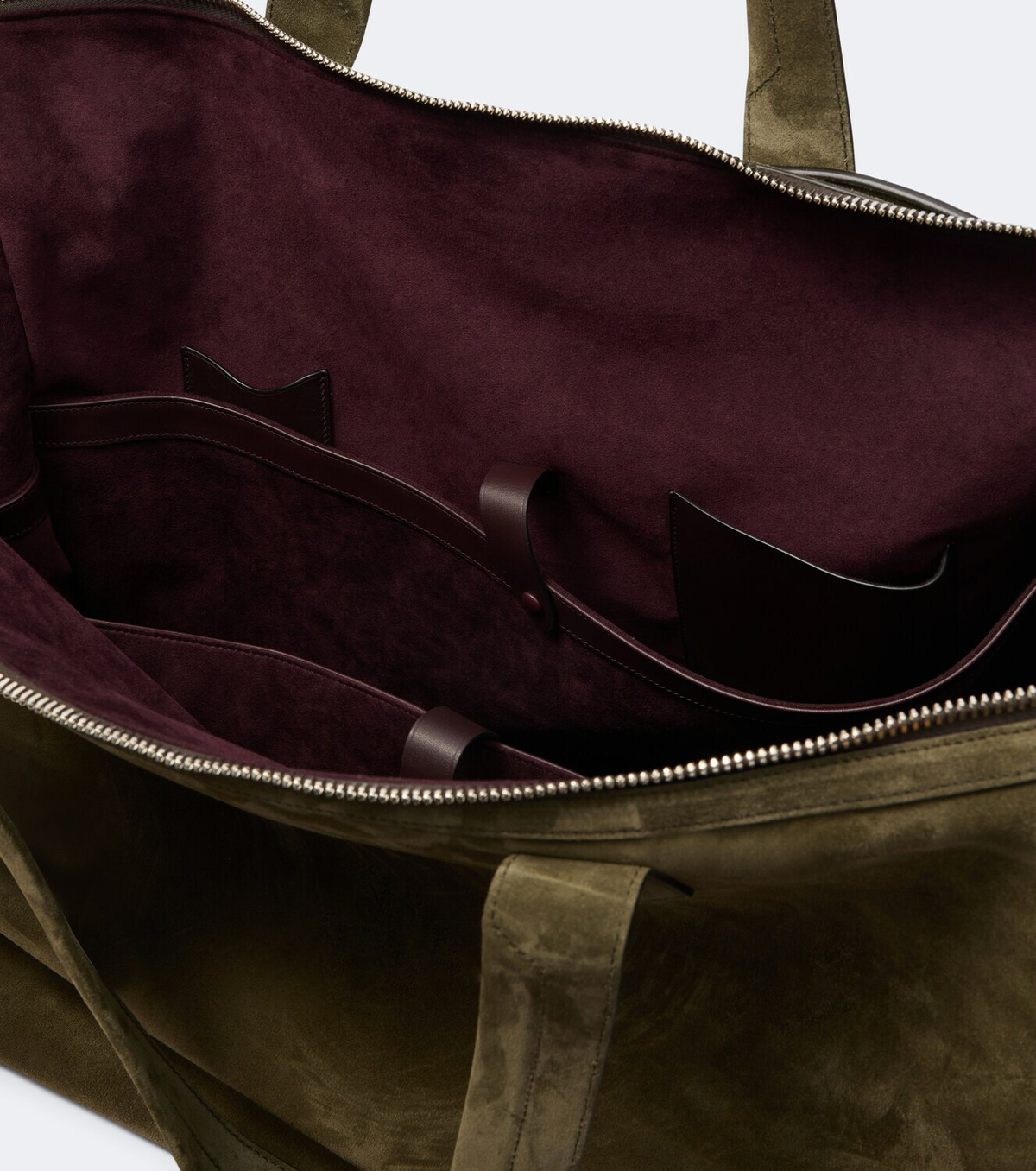 Métier Nomad Weekend suede duffel bag