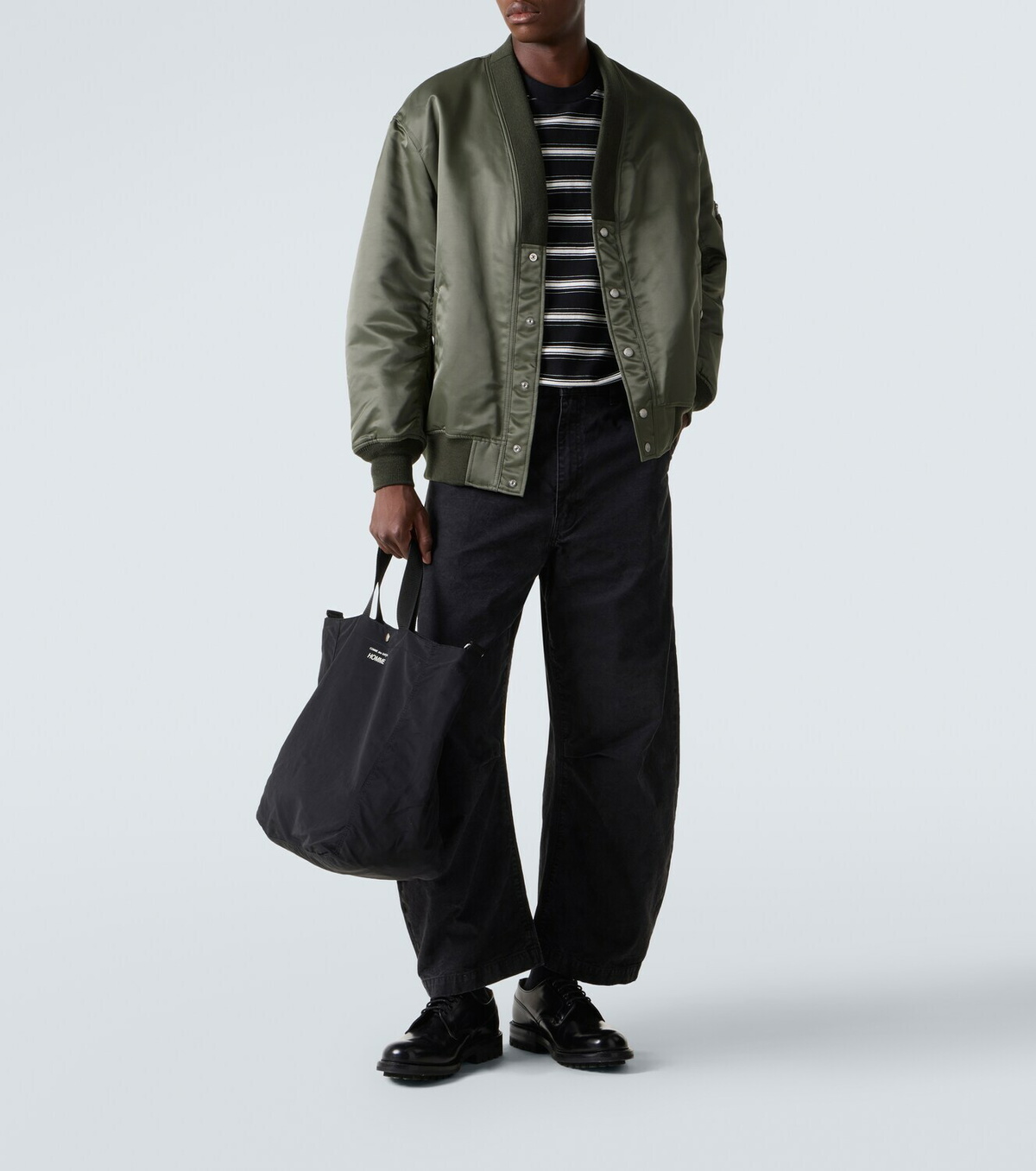 Comme des Garçons Homme Mid-rise barrel-leg jeans
