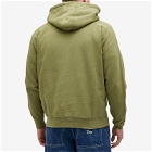 POP Trading Company Men's Arch Hooded Sweat in Loden Green