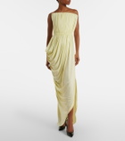 Stella McCartney Crêpe jersey bustier dress
