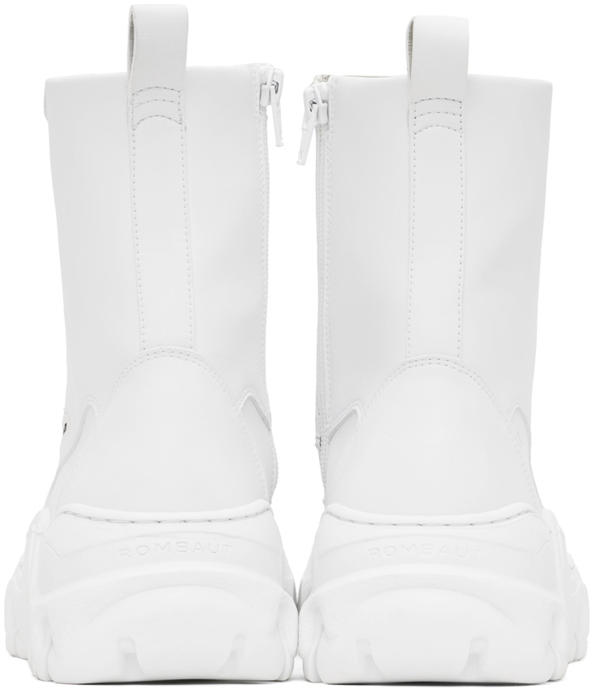 Rombaut White Boccaccio II Boot Sneakers Rombaut