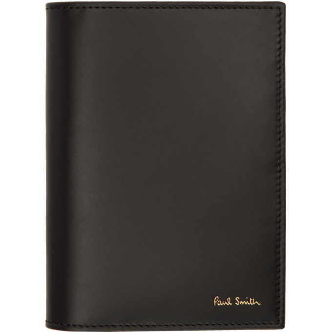 Photo: Paul Smith Black Multistripe Passport Holder