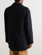 Oliver Spencer - Albion Double-Breasted Felt Coat - Blue
