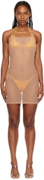 BINYA SSENSE Exclusive Beige Minidress
