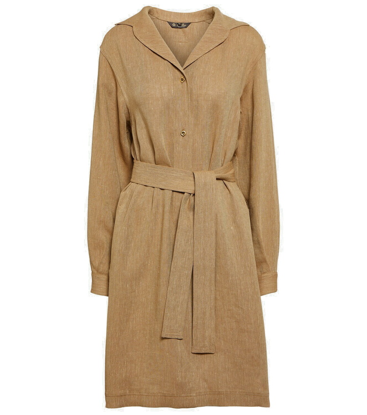 Photo: Loro Piana Linen shirt dress