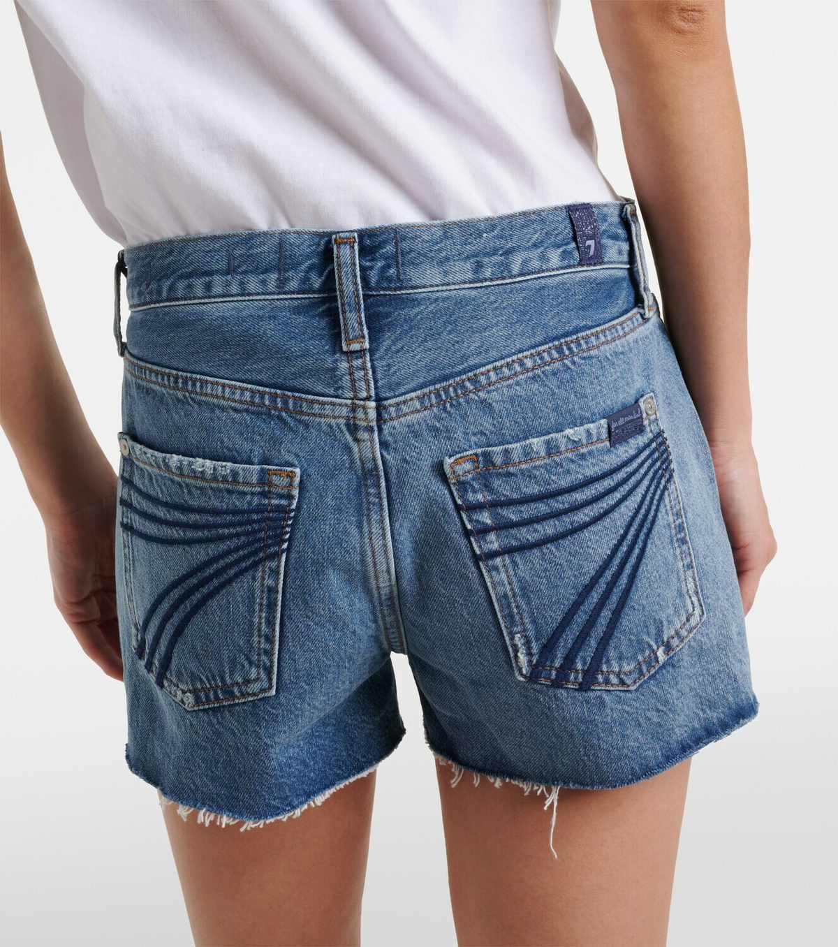 7 For All Mankind June denim shorts