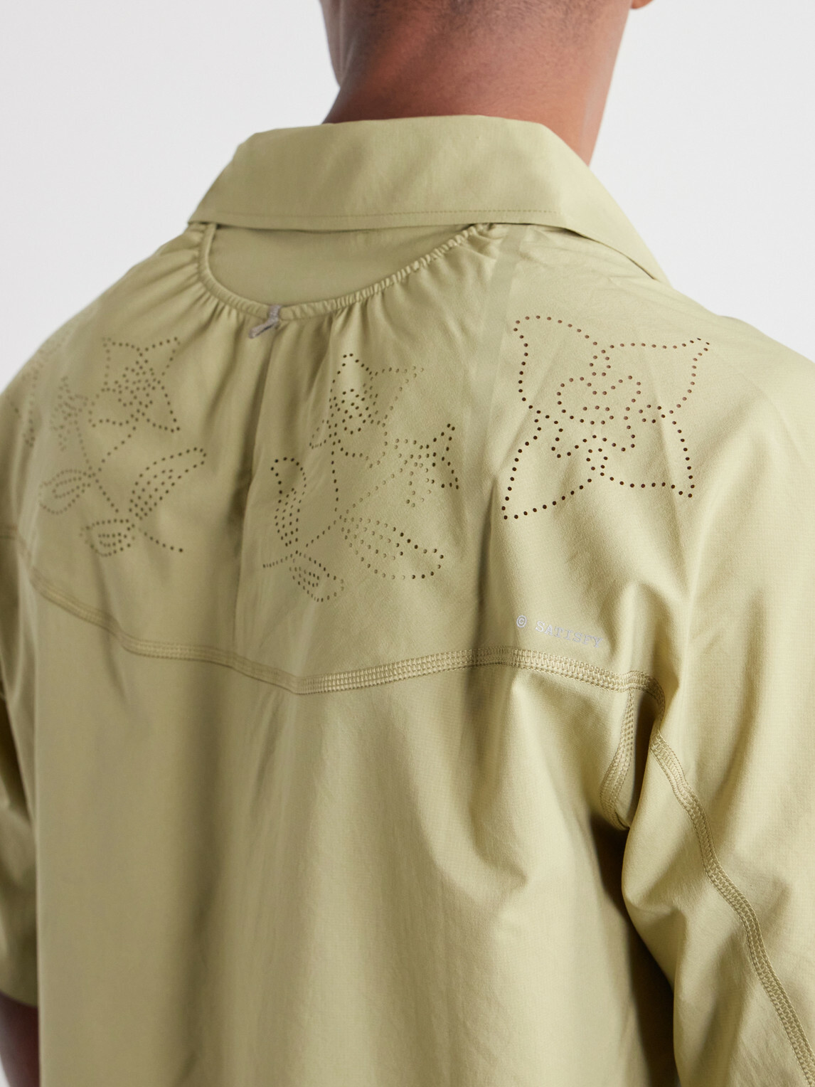 Satisfy - River Laser-Cut PeaceShell™ Shirt - Green