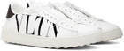 Valentino Garavani White Open Low-Top Sneakers