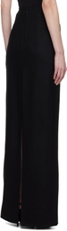 AARON ESH Black Pencil Maxi Skirt