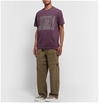 Cav Empt - Printed Cotton-Jersey T-Shirt - Purple