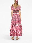 DOLCE & GABBANA - Majolica Print Cotton Long Skirt