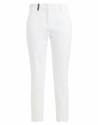 Peserico Icon 4718 Womens Pants in White