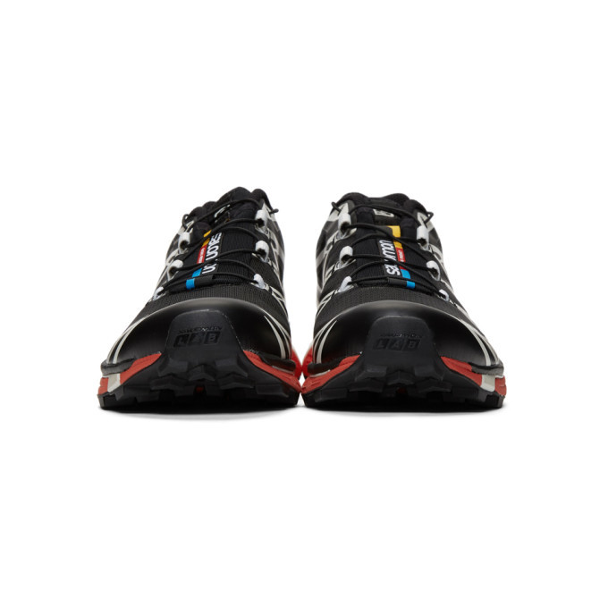 Salomon Black and White S/Lab XT-6 Softground LT ADV Sneakers