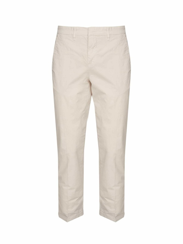 Photo: Fay Cotton Poplin Capri Pants