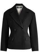 Jacquemus La Veste Norma Wool Blazer Black