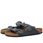 Birkenstock Arizona in Blue Leather