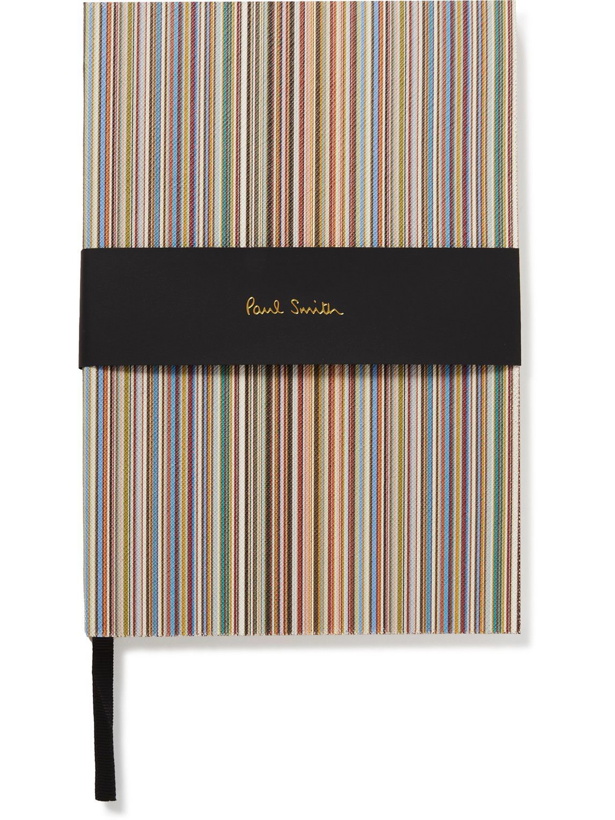 Photo: Paul Smith - Striped Canvas Notebook