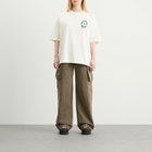 END. Beer Mat T-Shirt in Ecru