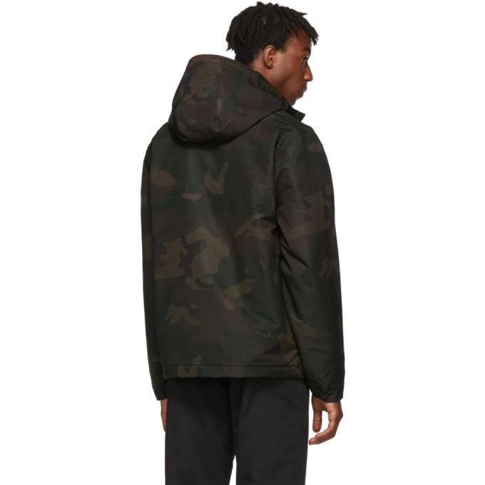 Carhartt Work In Progress Green Camo Nimbus Pullover Jacket