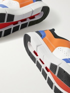 ON - The Roger Clubhouse Colour-Block Faux Leather and Mesh Tennis Sneakers - White