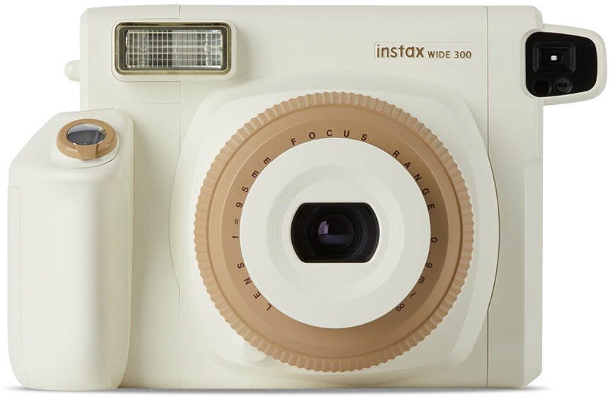 Fujifilm White instax WIDE 300 Instant Camera