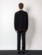 Gucci Sweater Black Mens Knitwear