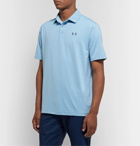 Under Armour - Performance 2.0 Piqué Golf Polo Shirt - Blue