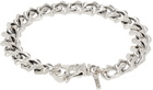 Emanuele Bicocchi Silver Sharp Link Bracelet