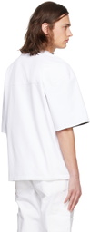 Le PÈRE White Double Sleeve T-Shirt
