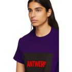 Vier Purple Box Logo T-Shirt