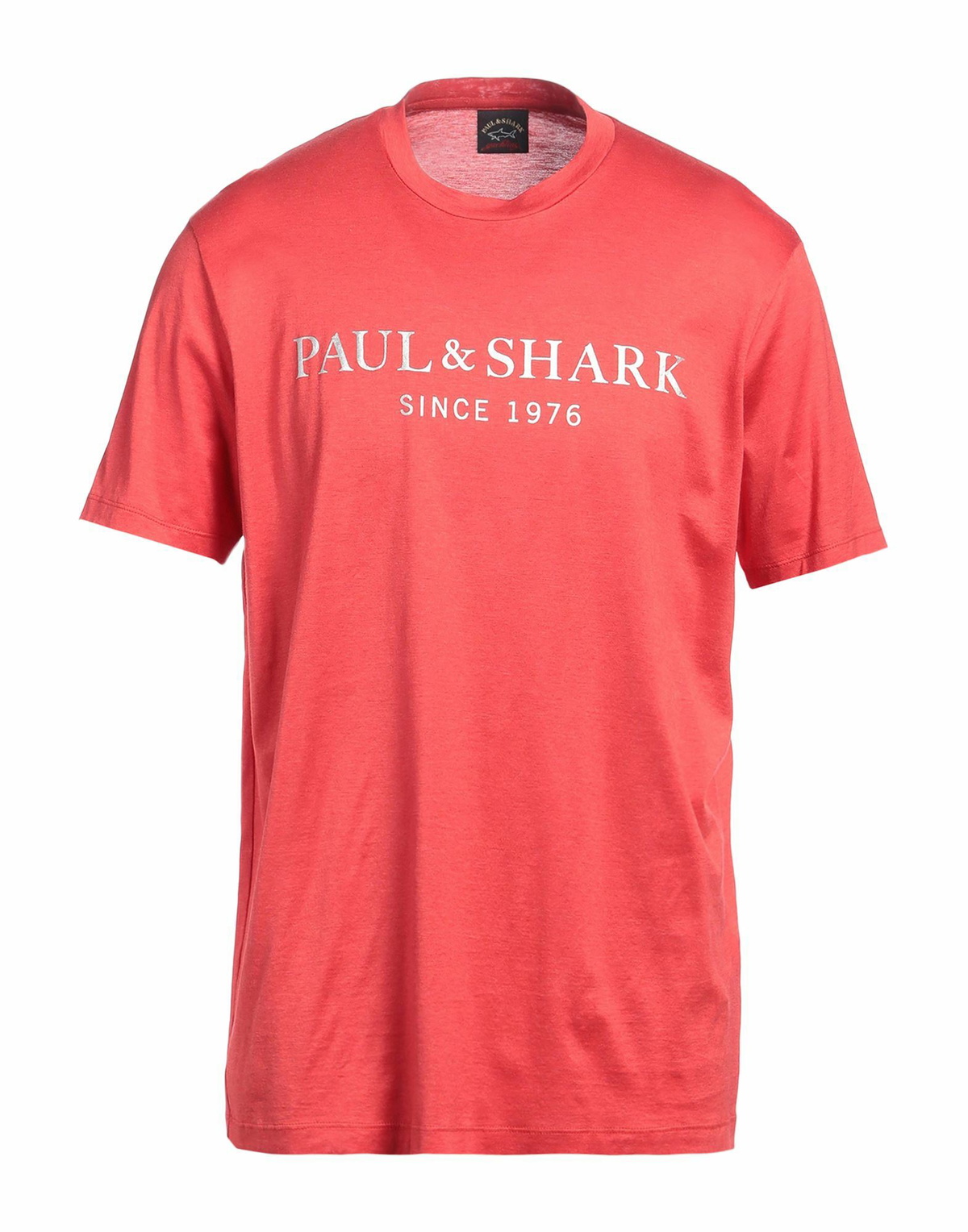 Paul & Shark Mens T-shirt in Tomato red