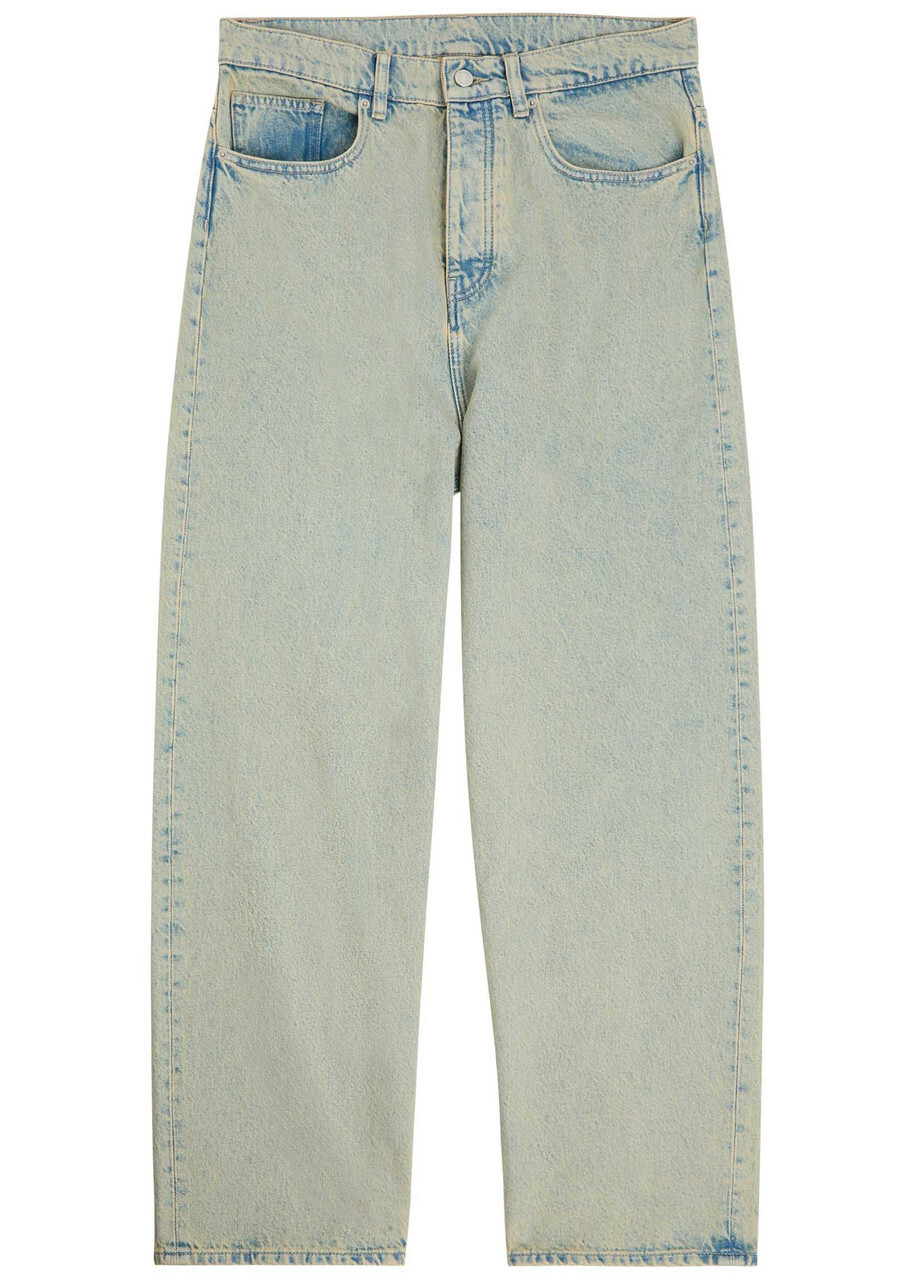 DRÔLE DE Monsieur Jean Baggy Dusty Relaxed Straight-leg Jeans Denim