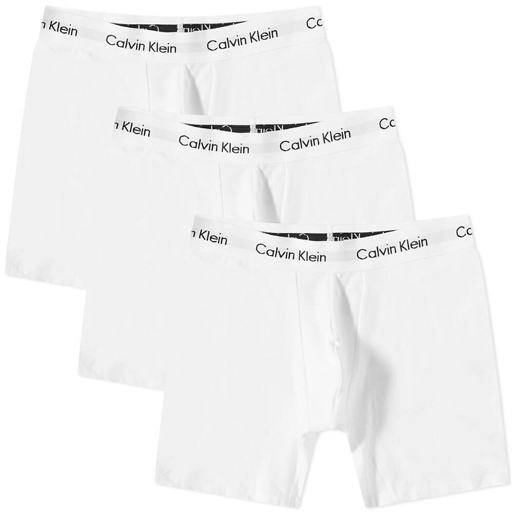 Photo: Calvin Klein Men's CK Underwear Boxer Brief - 3 Pack in White