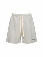 PALM ANGELS - Cotton Sweat Shorts W/logo