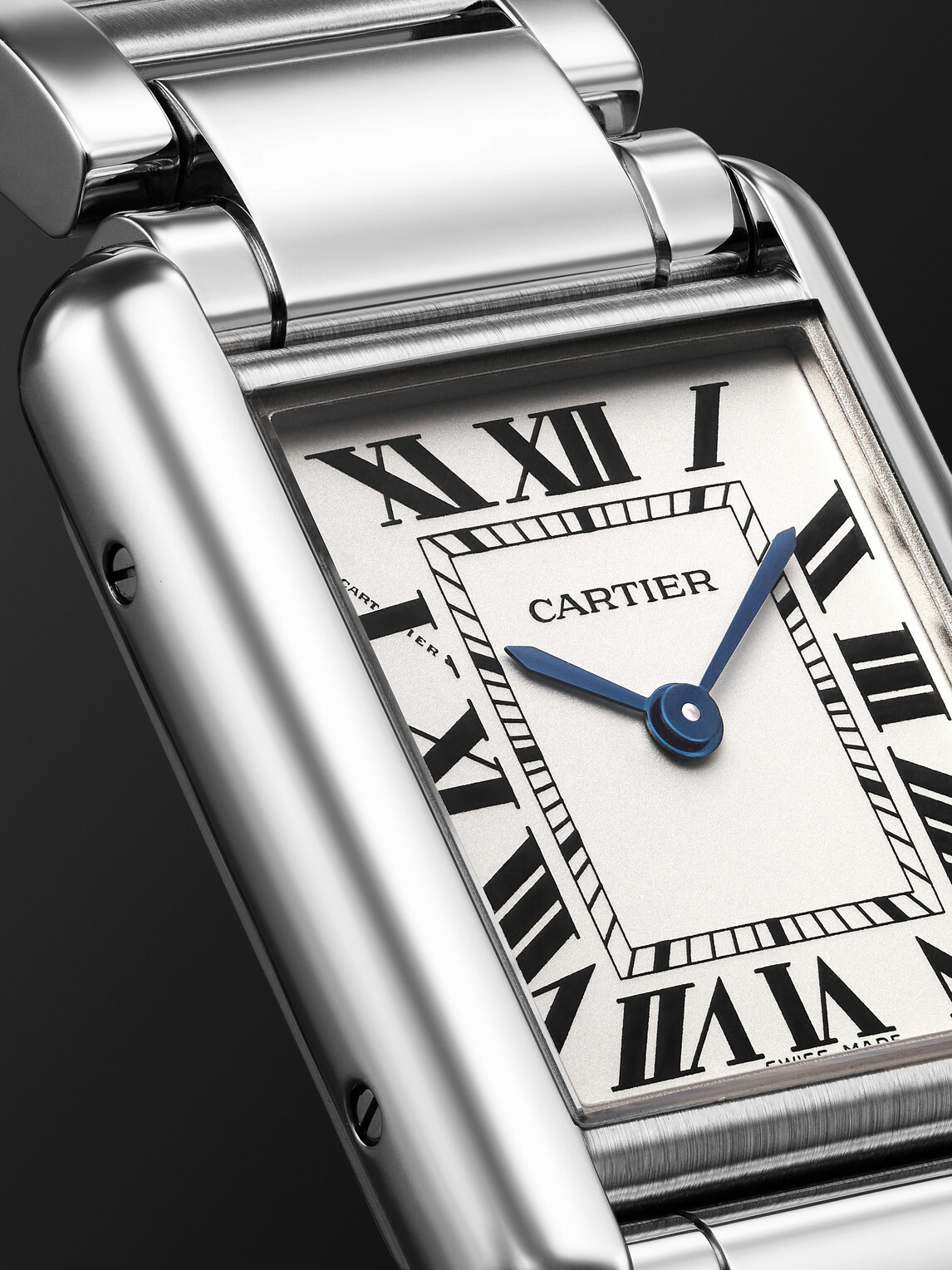 Cartier - Tank Must de Cartier Small SolarBeat™ 29.5mm Stainless Steel Watch, Ref. No. WSTA0121