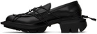 untitlab Black Reel Loafers