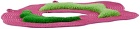 Ugly Rugly SSENSE Exclusive Pink & Green Amoeba Wreath