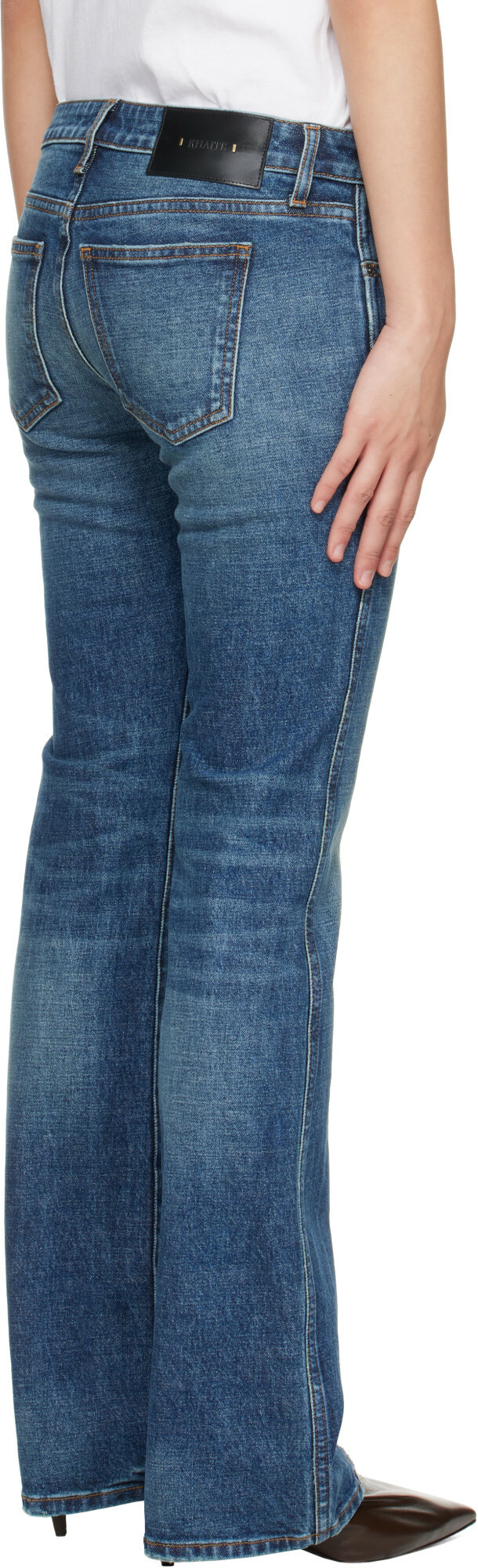 KHAITE Blue Conforti Jeans