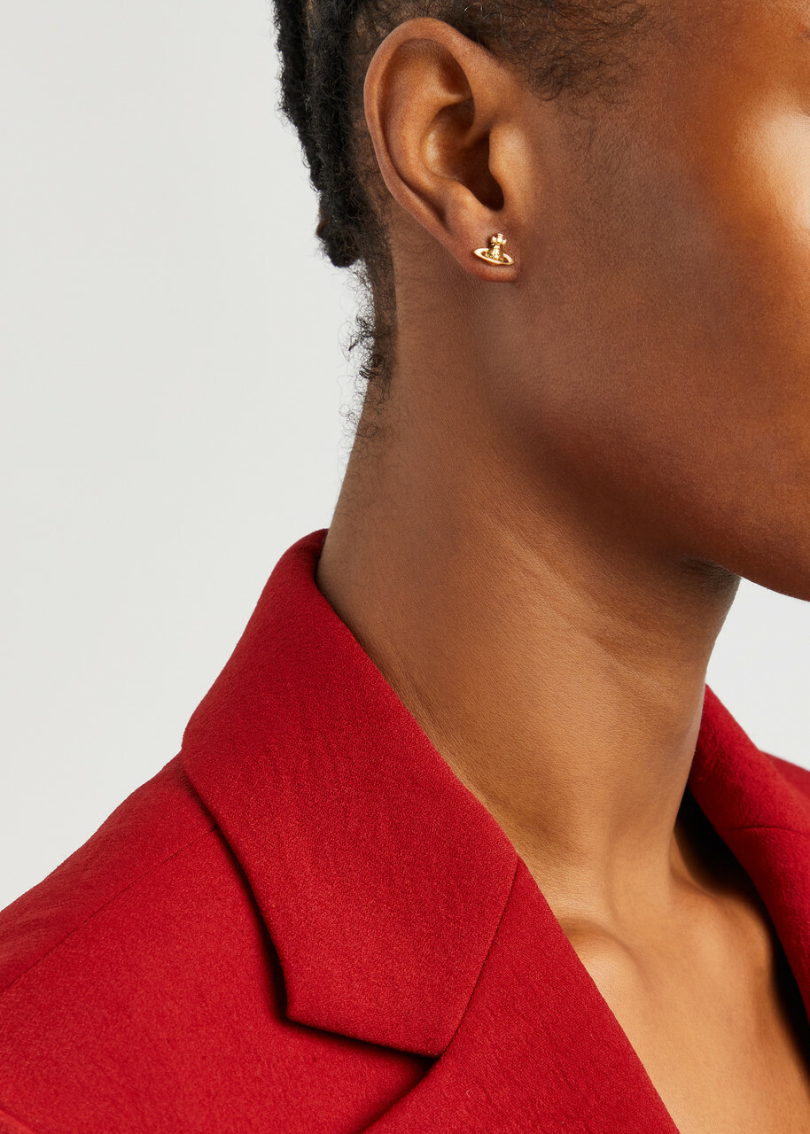 アクセサリーその他 Vivienne Westwood Vivienne Westwood Lorelei Women's Earrings Vivienne Westwood Lorelei Orb Stud Earrings, Earrings, Gold