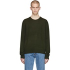 rag and bone Green Cashmere Haldon Sweater