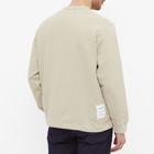 Norse Projects Men's Fraser Tab Series Crew Sweat in Oatmeal