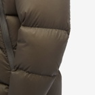 Moncler Men's Nervion Concealed Hood Jacket in Khaki