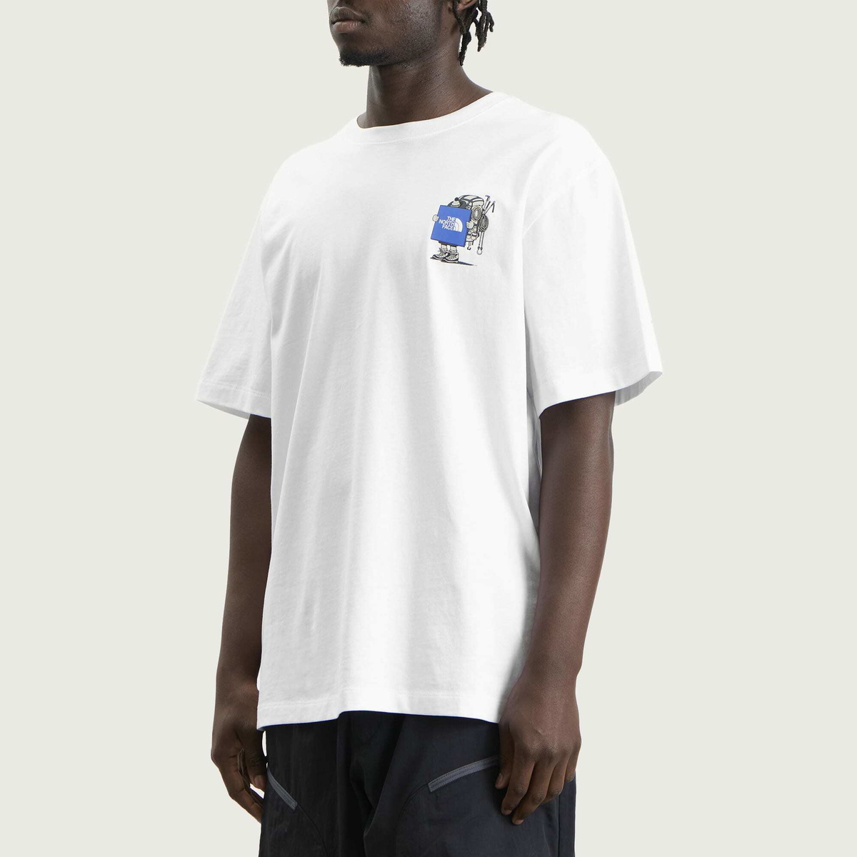 The North Face Men's Gear Up Get Out Relaxed T-Shirt in Tnf White