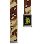 iggy - Camouflage-Jacquard Webbing Belt - Neutrals