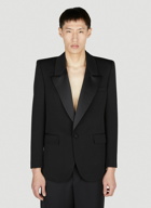 Saint Laurent - Single Breasted Blazer in Black