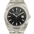 Vacheron Constantin Overseas Quartz Diamond Black Dial Ladies Watch 1205V/100A-B591