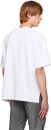 Thom Browne White Pocket T-Shirt