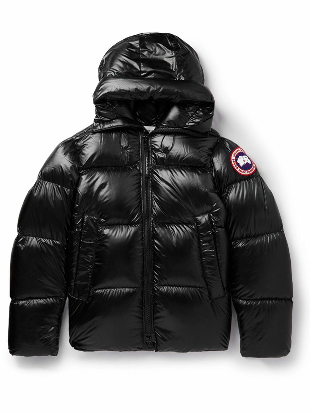 Photo: Canada Goose - Crofton Quilted Recycled-Nylon Ripstop Down Jacket - Black