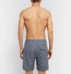 Onia - Slim-Fit Long-Length Printed Swim Shorts - Navy