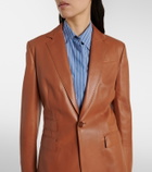Ralph Lauren Collection Parker leather blazer